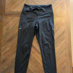 Black Women's New Balance Heat Tights with Reflective and Pockets